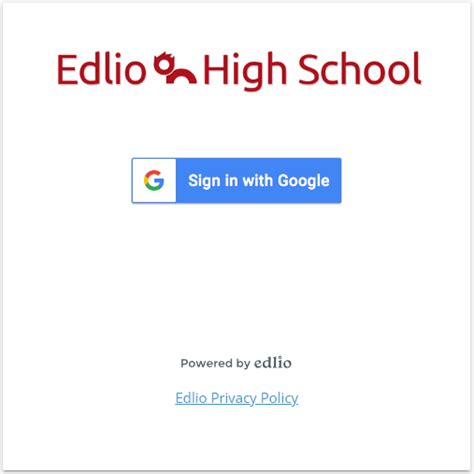 edvlio|Sign in with Google SSO .